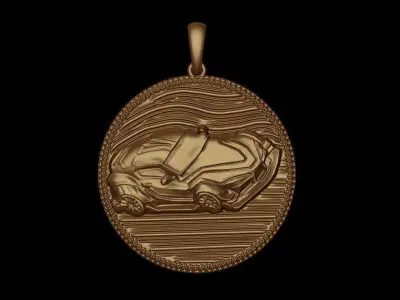 Swift Car Pendant 3D print model