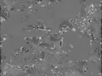 Serpent Dragon Mask 3D Model Scaled Reptilian War Gear Low-poly 3D model