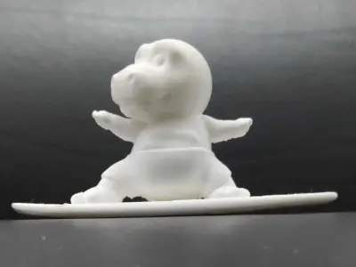 Alligator Surfing 3D print model