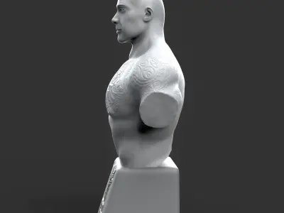 The Rock 3D Printable Free Free 3D print model