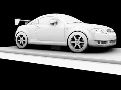 Project for AUDI TT resin printing 3D print model