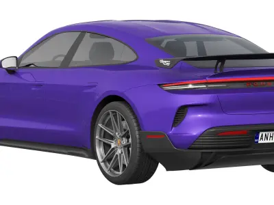 Porsche Taycan Turbo GT 3D model