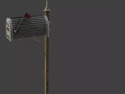 US Mailbox 3D model