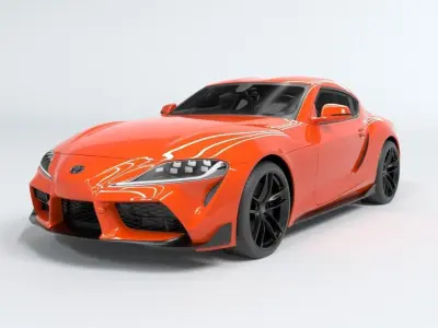 toyota supra  3D model