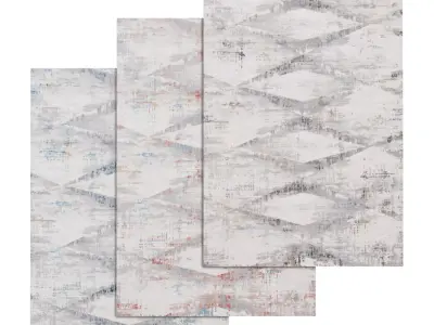 Rug Set 2231 3D model