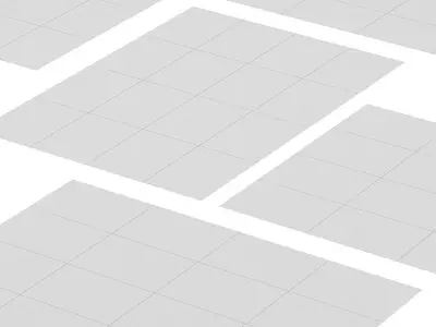 Earth rug set by nanimarquina Low-poly 3D model