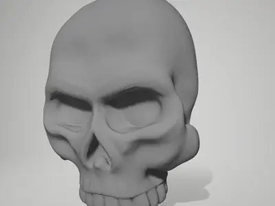 Skull 10 3D print model