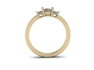 Jewelry Ring 3D print model 4