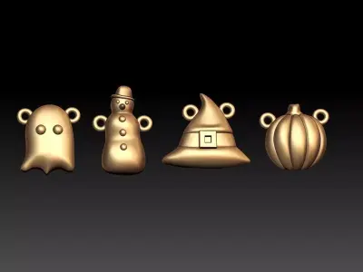 LITTLE PENDANTS 3D print model