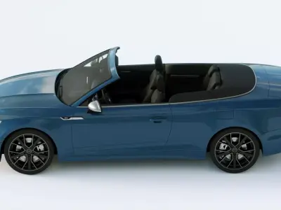 Audi S5 Cabrio 2020 3D model