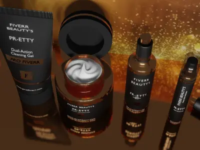 Cosmetics Beauty  3D Model collection  3D model