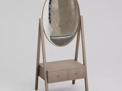 lona cheval mirror 3D model