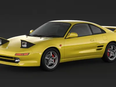 Toyota MR2 GT-S 3D model