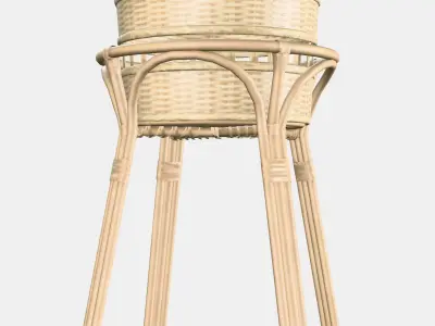 TOLKNING Plant stand Low-poly 3D model