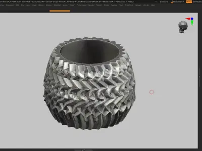 vase 3d print 439 3D print model