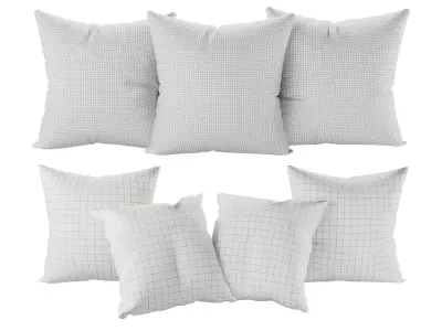 Decoration Pillows Set 2 3D model