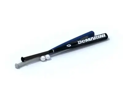 Baseball Bats   De Marini 3D model