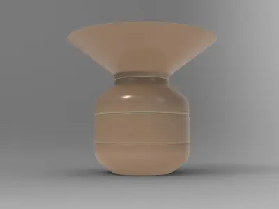 Dopp Vase Low-poly 3D model