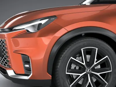 Lexus LBX 2024 3D model
