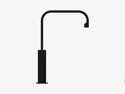 Sink Mixer - Luxury - Glide Low-poly 3D model