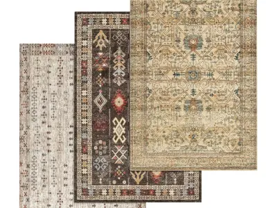 Rug Set 1511 3D model