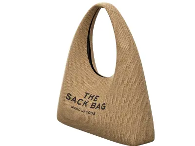Marc Jacobs Sack Tote Raffia Bag  Low-poly 3D model