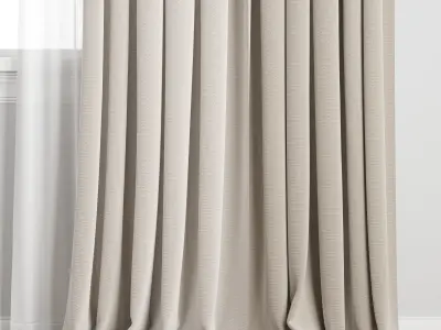Curtain 498 3D model