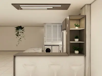 Modern kitchen  3D model