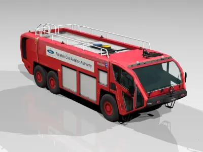 Low Poly Oshkosh Stryker 3000  Low-poly 3D model