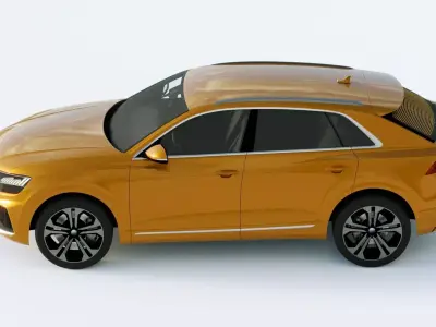 Audi Q8 2019 3D model
