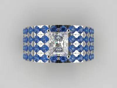 luxury man ring mr0004 3D print model