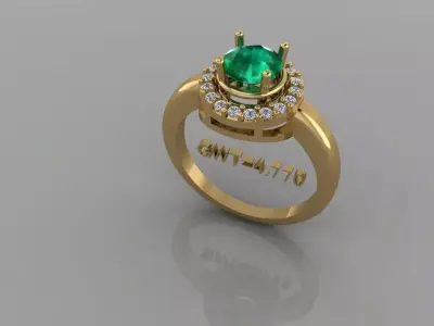 FASION UNIK RING 3D model