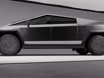 CYBERTRUCK Tesla 2024 3D model