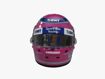 Stroll helmet 2019 Low-poly 3D model