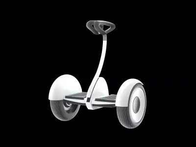 XIAOMI 9 balanced car 3D model