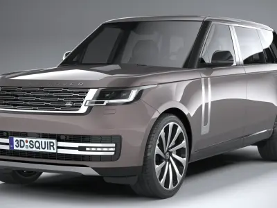 Land Rover Range Rover LWB 2022 3D model