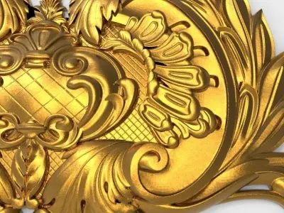 decorative pattern 3D model