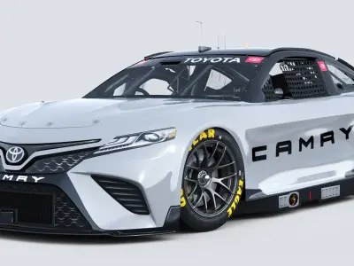 Toyota Camry Nascar Nextgen 2022 Template Update 3D model