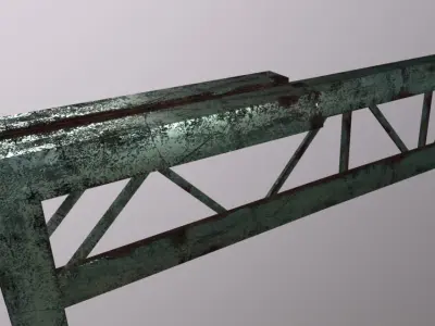 Ceiling Beam  Low-poly 3D model