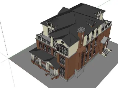 Regal-Luxury-Villa Area-03 3D model