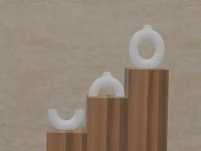 vase donut  3D model