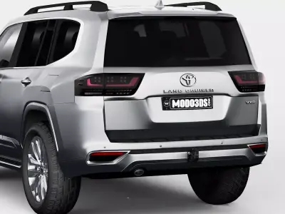 Toyota Land Cruiser Hybrid VXR 2026 3D model