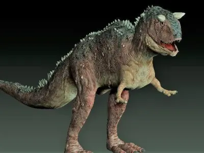 Carnotaurus dinosaur 3D model