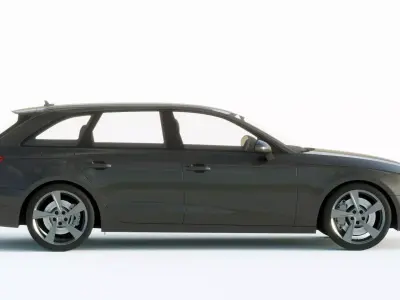 Audi A4 Avant 2020 3D model