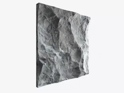 48-RockPanel rock texture 3D model
