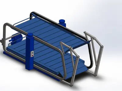 the car stacker  3D print model