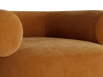 Soul Upholstered Arm Chair 3D model