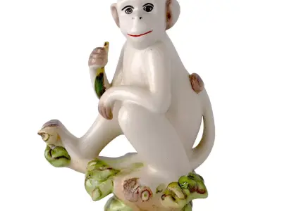 Ceramic Monkey 3D model