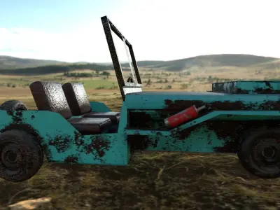 GAMING VEHICLE 3D model