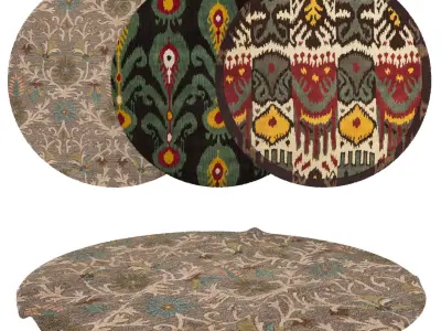 Rugs No 449 Low-poly 3D model